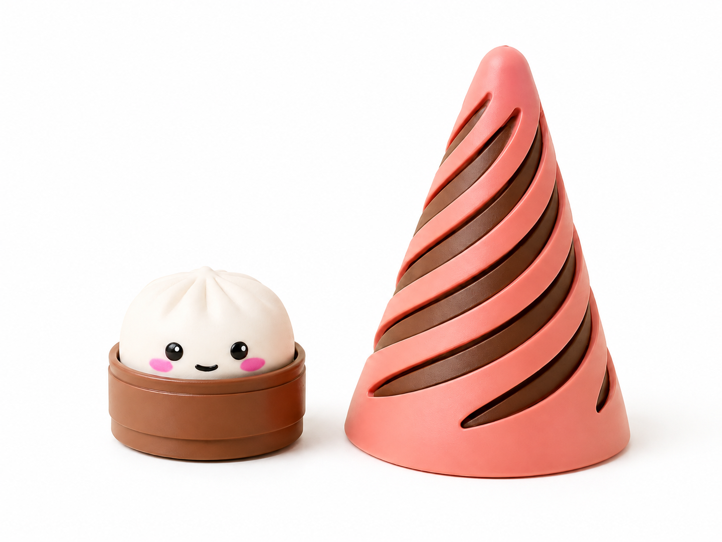 PlayBig Labs clicker keychain and cone fidget